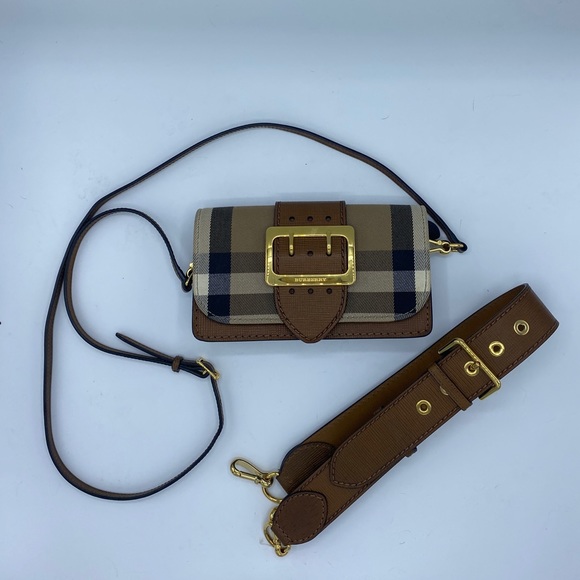 Burberry bridle buckle belt- crossbody bag - Picture 2 of 8
